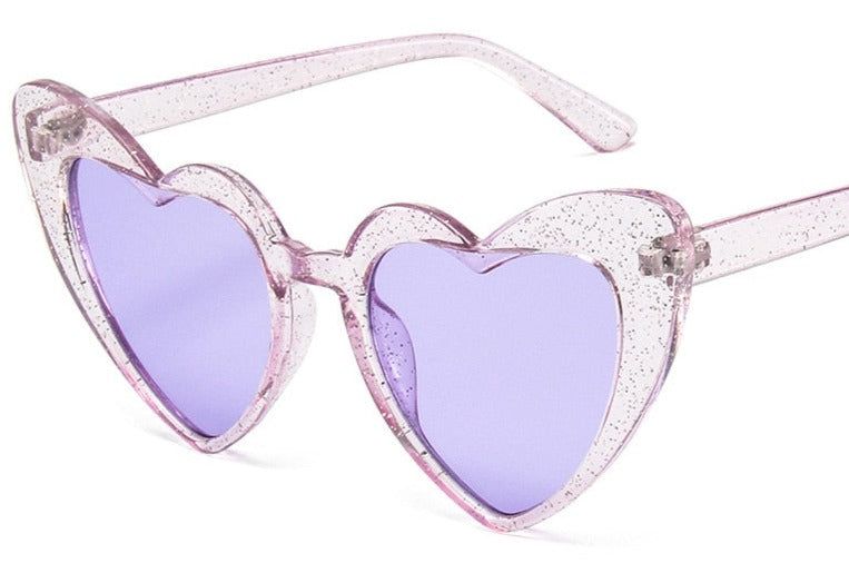 Women's Heart 'Paget Heart Eye' Plastic Sunglasses