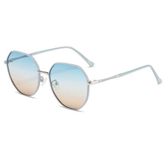 Women's Polarized 'Terror' Hexagonal Sunglasses