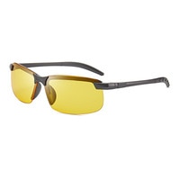 Men's Polarized 'Yellow Angels' Metal Sunglasses