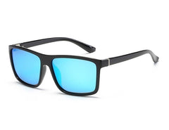 Men's Polarized Square 'Minute Men Summer ' Plastic Sunglasses