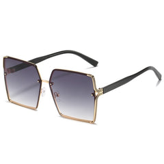 Women's Summer 'Mafia Vibes' Square Sunglasses