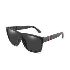 Men's Polarized 'Dark Glasses' Vintage Square Sunglasses