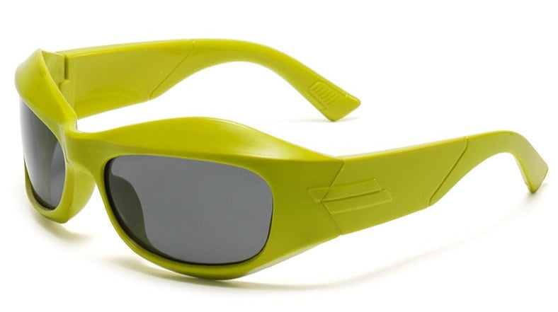 Women's Oversized Cycling 'Neve Sports' Plastic Sunglasses