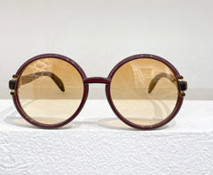 Women's Round 'Noho' Plastic Sunglasses