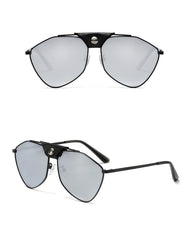 Unisex Cat Eye Alloy 'Reflect Stylez' Sunglasses