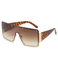 Women's Oversized 'Lagoon' Square Sunglasses