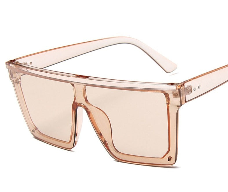 Women's Square 'Jenniffer Love' Plastic Sunglasses