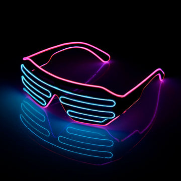 Unisex Luminous 'Naksu' Glowing Costume Sunglasses