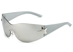 Women's Sports 'Morwen' Plastic Sunglasses