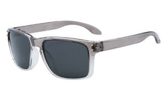 Men's Polarized Square 'Trevor Sign' Plastic Sunglasses