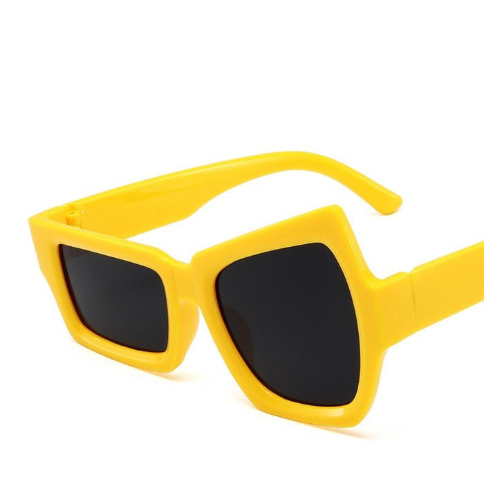 Unisex Unique Punk 'Fine Peak' Plastic Sunglasses