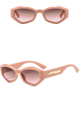 Women's Retro Irregular 'Flower Gaze' Cat Eye Sunglasses