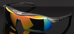 Men's Cycling Polarized 'Rot' Plastic Sports Sunglasses