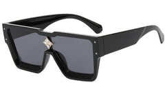 Women's Oversized Square 'Vanilla Eye Glass' Plastic Sunglasses