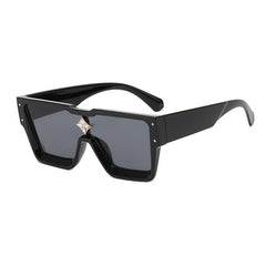 Women's Square 'Shanaia Twain' Plastic Sunglasses