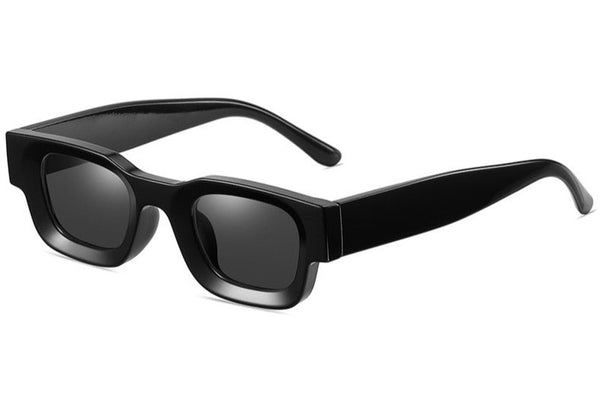 Unisex Square Polarized 'Tyron Eye ' Plastic Sunglasses