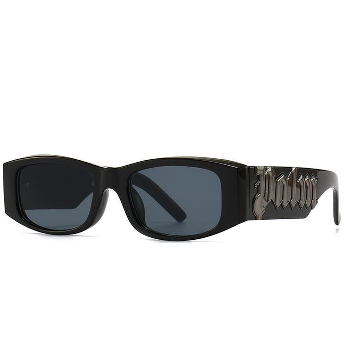 Women's Luxury Rectangular 'Snazzy Shades' Uv400 Sunglasses