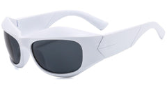 Women's Oversized Cycling 'Neve Sports' Plastic Sunglasses