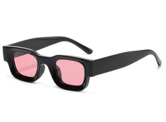 Unisex Square Polarized 'Tyron Eye ' Plastic Sunglasses