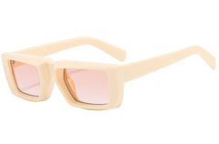 Men's Rectangular 'The Hammer Man' Plastic Sunglasses