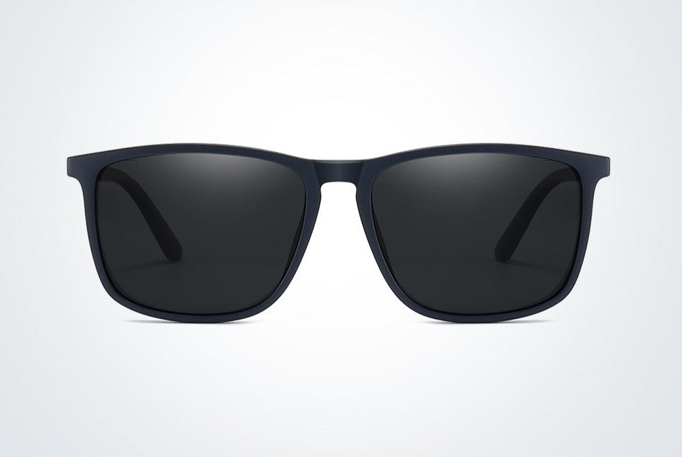 Men's Square Polarized 'Freedom ' Plastic Sunglasses