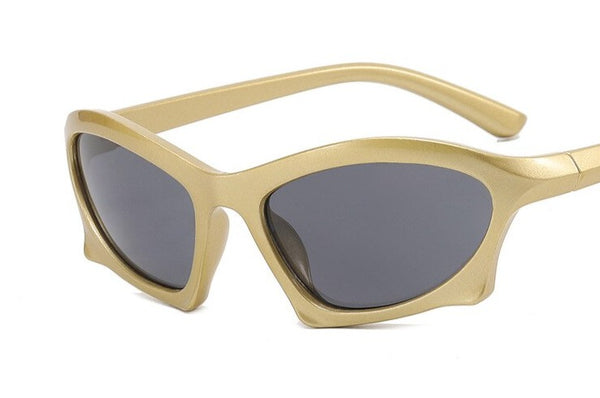 Women's Punk Polygon 'Shion Wear' Plastic Sunglasses