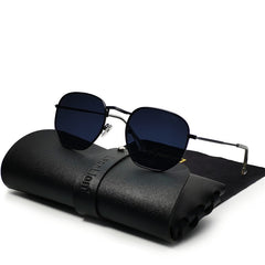 Unisex Square Vintage 'Colias' Metal Sunglasses