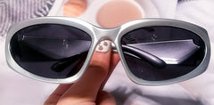 Women's Oval 'Cutlass' Plastic Sunglasses