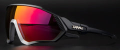 Men's Cycling Polarized 'Rot' Plastic Sports Sunglasses