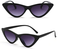 Women's Vintage Cat Eye 'Mali Wear' Plastic Sunglasses