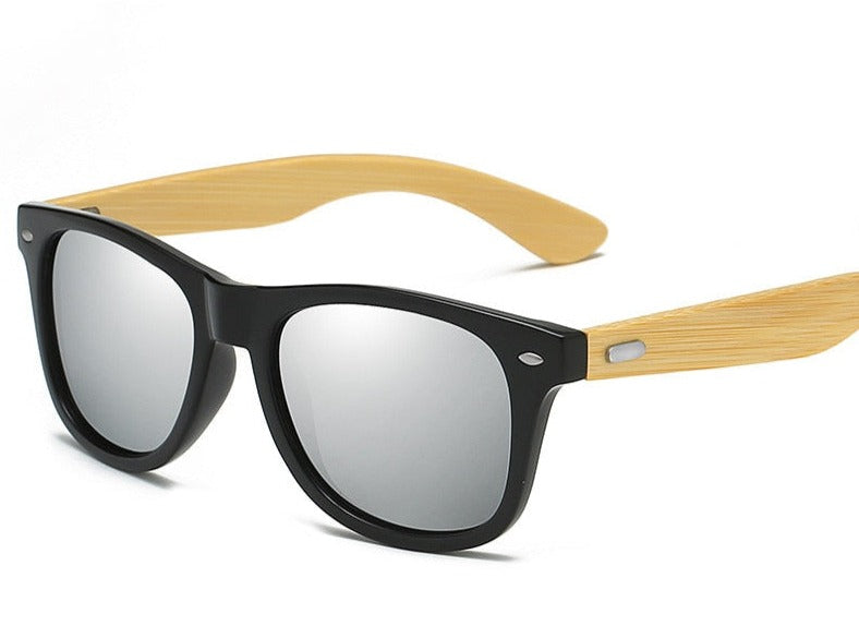 Men's Google 'Herby' Wood Bamboo Sunglasses