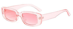 Women's Small Rectangle ' Small Laude' Plastic  Sunglasses