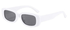 Women's Small Rectangle ' Small Laude' Plastic  Sunglasses