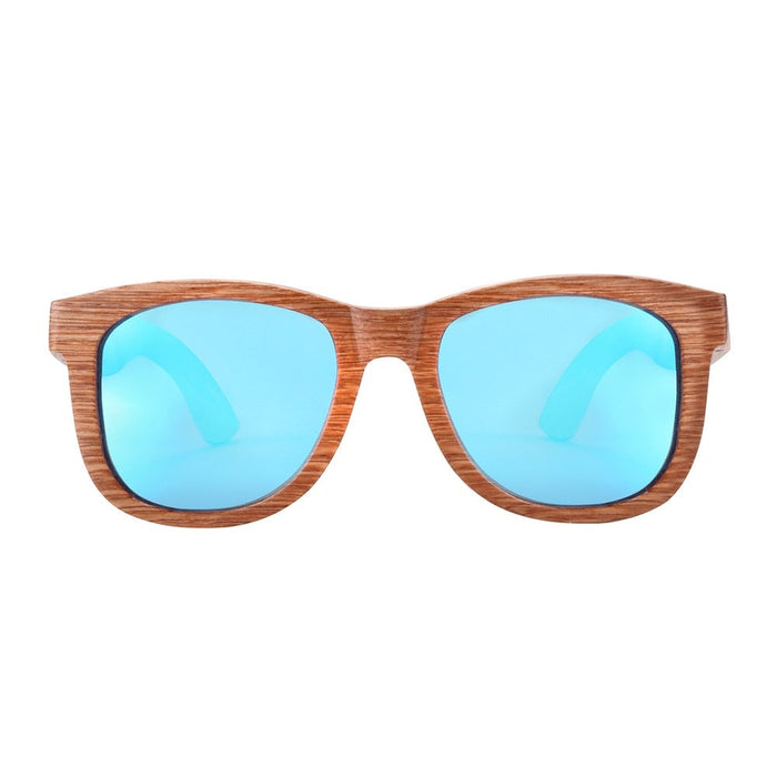 Men's Polarized Square 'Neaty' Wooden Sunglasses