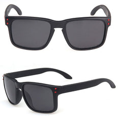 Men's Polarized Square 'Trevor Sign' Plastic Sunglasses