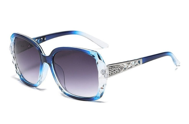 Women's Oversized 'Sandecia' Plastic Sunglasses