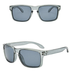 Men's Polarized Square 'Trevor Sign' Plastic Sunglasses