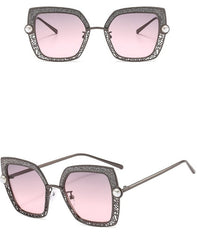 Women's Vintage Luxury Pearl 'Radikle' Sunglasses