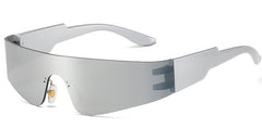 Women's Oval 'Cutlass' Plastic Sunglasses