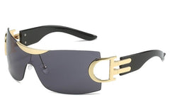 Women's Sports 'Morwen' Plastic Sunglasses