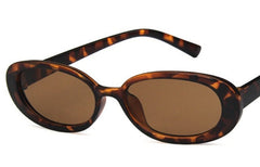 Women's Oval 'Creep' Plastic Sunglasses