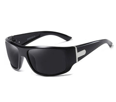 Men's Square Polarized 'The Look' Plastic Sunglasses