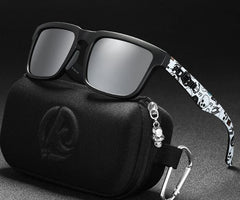 Men's Polarized Square 'Grinch Eye Wear' Plastic Sunglasses