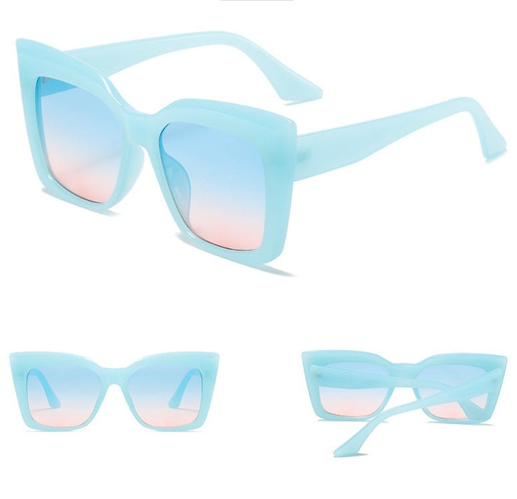 Women's Cat Eye 'Funky Shades' Plastic Sunglasses