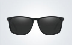 Men's Square Polarized 'Freedom ' Plastic Sunglasses