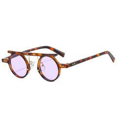 Women's Small Round 'Magnifique' Plastic Sunglasses