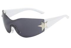 Women's Sports 'Morwen' Plastic Sunglasses