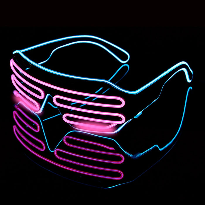 Unisex Luminous 'Naksu' Glowing Costume Sunglasses