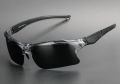 Men's Wrap Around 'Wasp' Plastic Sport Sunglasses