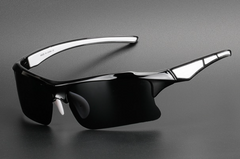 Men's Wrap Around 'Wasp' Plastic Sport Sunglasses